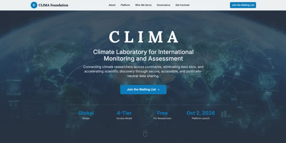CLIMA Foundation — Tiered data access