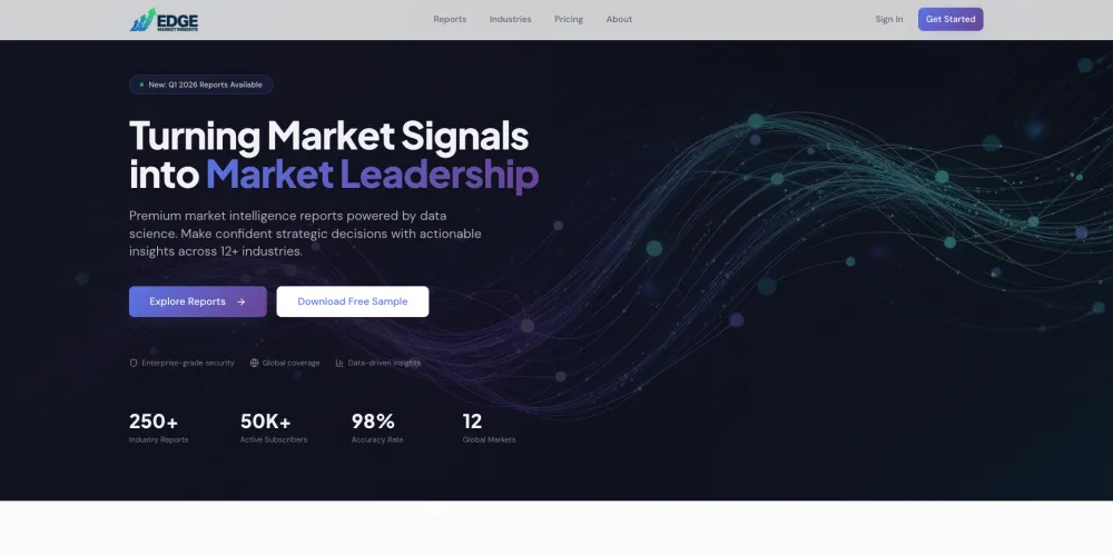 EDGE Market Insights — Subscription platform