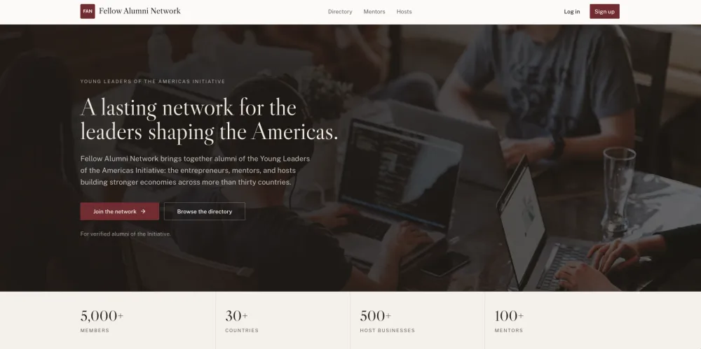Fellow Alumni Network — Directory & matching