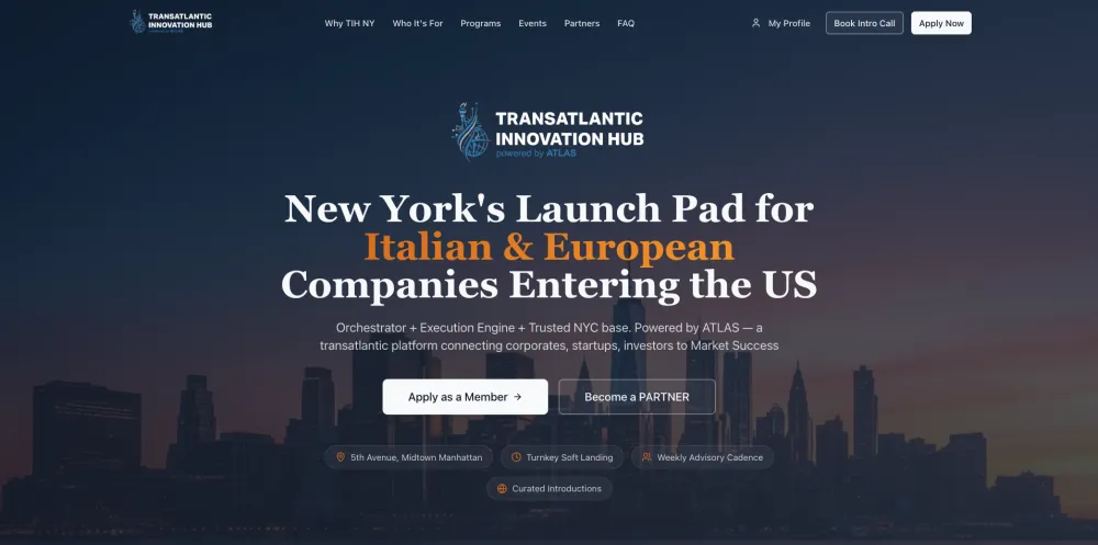 Transatlantic Innovation Hub — Membership & intake